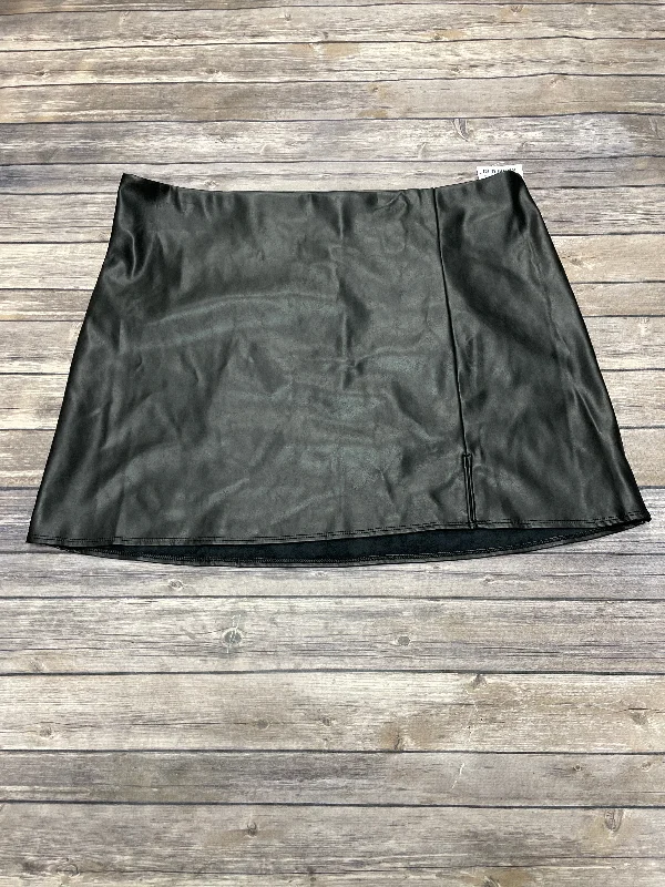 Skirt Midi By Old Navy In Black, Size: 2x