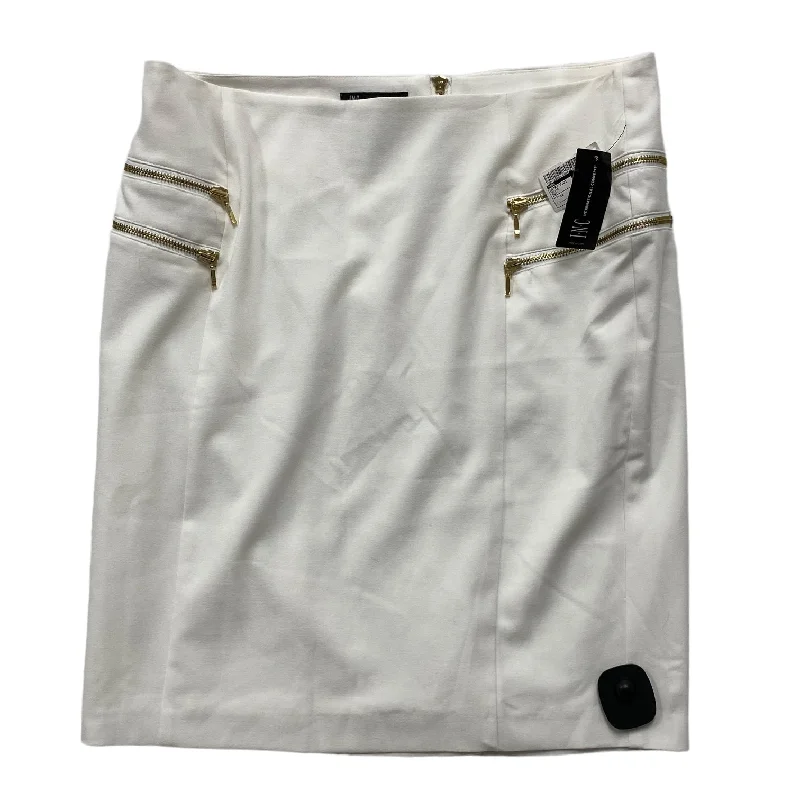 Sports Design Skirt Midi By Inc  Size: 14