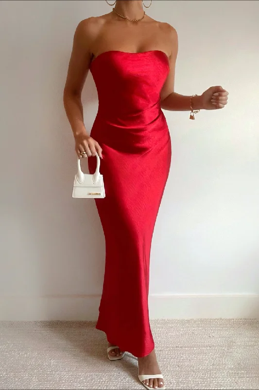 New Autumn And Winter Styles KRISTINE DRESS - RED