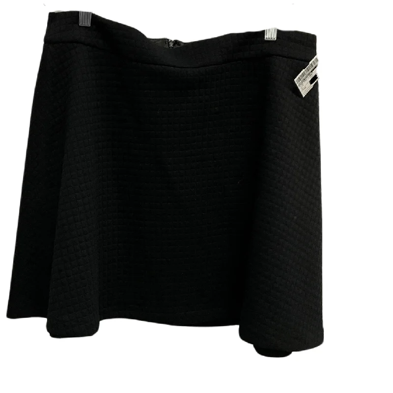 French Style Skirt Mini & Short By Banana Republic In Black, Size: 12