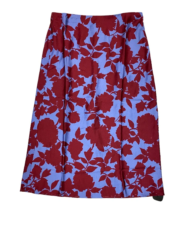 Loose Fit Skirt Maxi By J. Crew In Multi-colored, Size: M