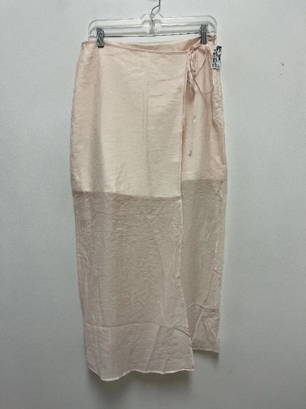 High-end Fabrics Skirt Maxi By Sunday In Brooklyn In Pink, Size: M