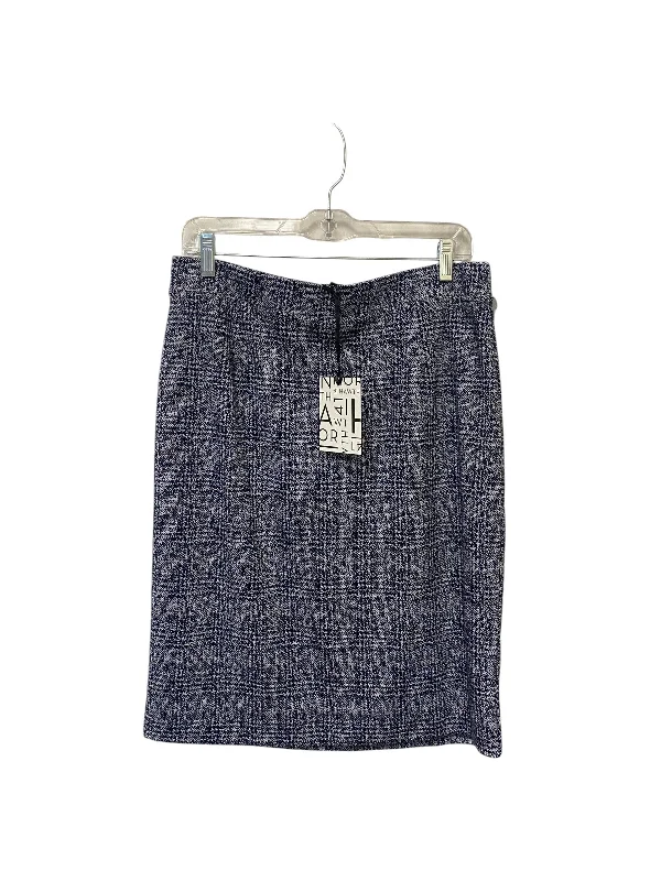 Warm And Comfortable Skirt Midi By 41 Hawthorn In Blue, Size: L