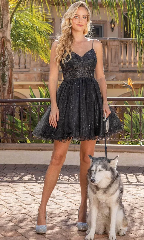 Advanced Customization Dancing Queen 3336 - Sleeveless Tulle Cocktail Dress