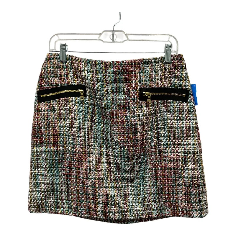 Skirt Mini & Short By Loft In Multi, Size:8