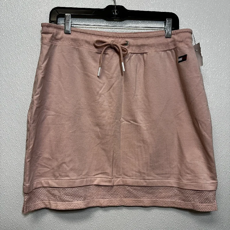 Personalized Clothing Pink Skirt Mini & Short Tommy Hilfiger O, Size L