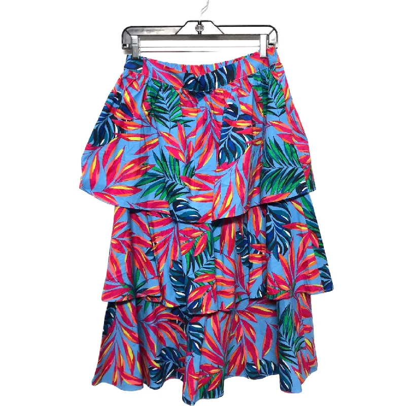 Double-sided Wear Skirt Midi By Target-designer In Tropical Print, Size: S