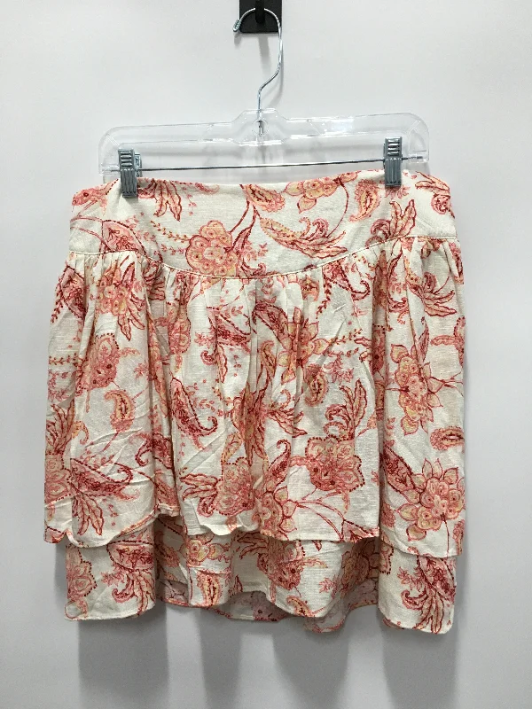 Eye-catching Personality Orange Skirt Mini & Short Express, Size 14