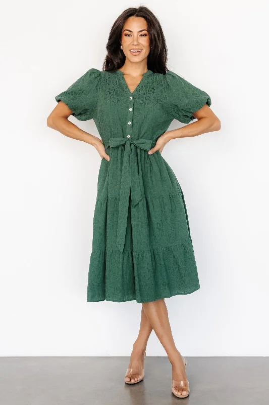 Philippa Midi Dress | Green