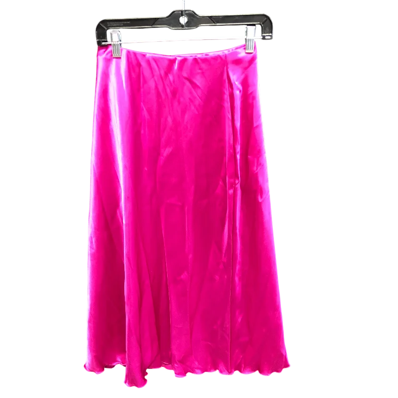 Skirt Midi By Nicole Miller In Pink, Size: S