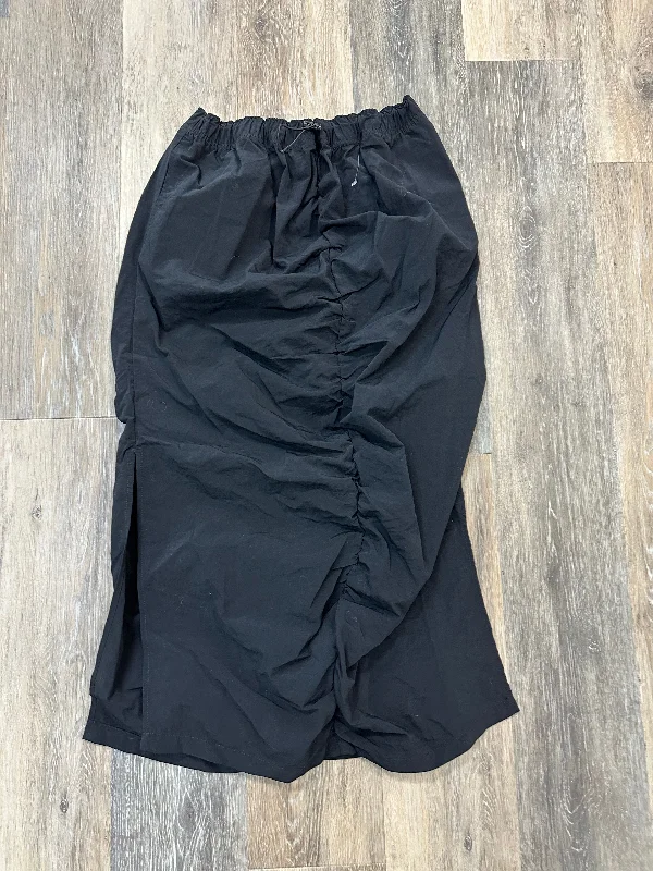 Fresh And Simple Skirt Maxi By Love Tree In Black, Size: L