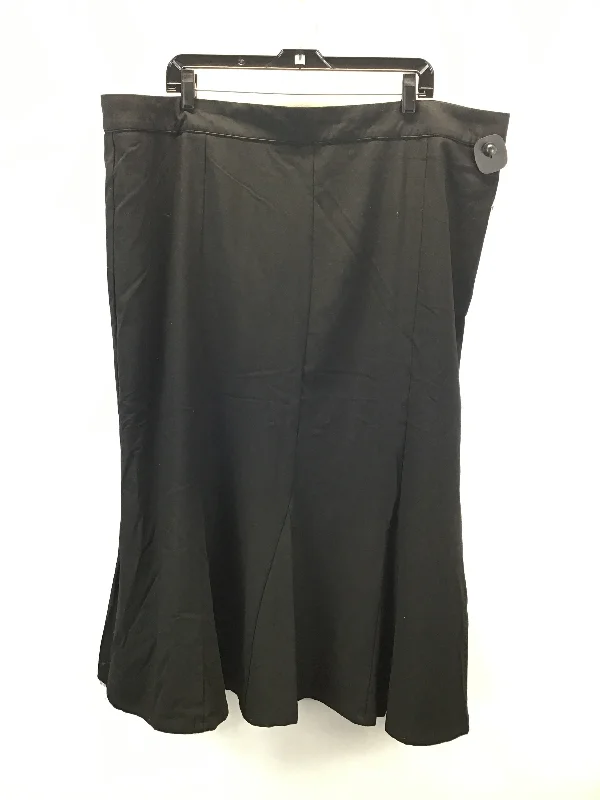 Skirt Maxi By Old Navy In Black, Size: 22