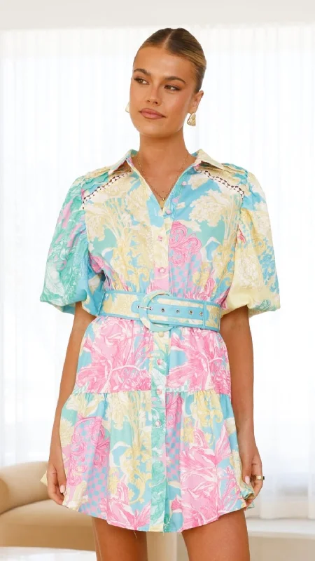 Classic Series Milan Mini Dress - Sun Kissed Summer