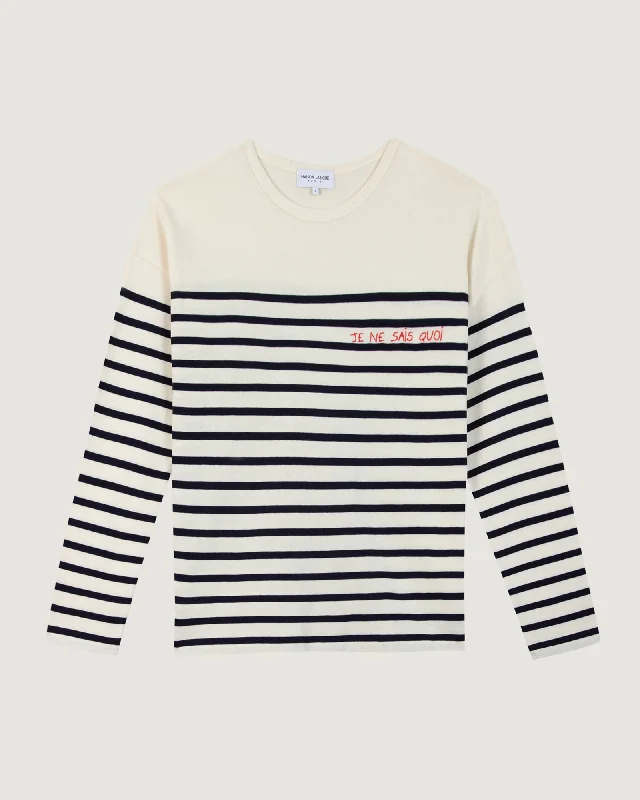 Feminine Charm "Patch Coeur" montpar sailor shirt