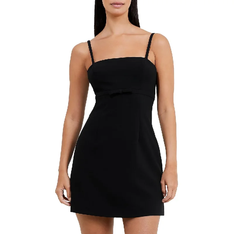 Design And Tailoring French Connection Womens Ruth Bow Short Mini Dress