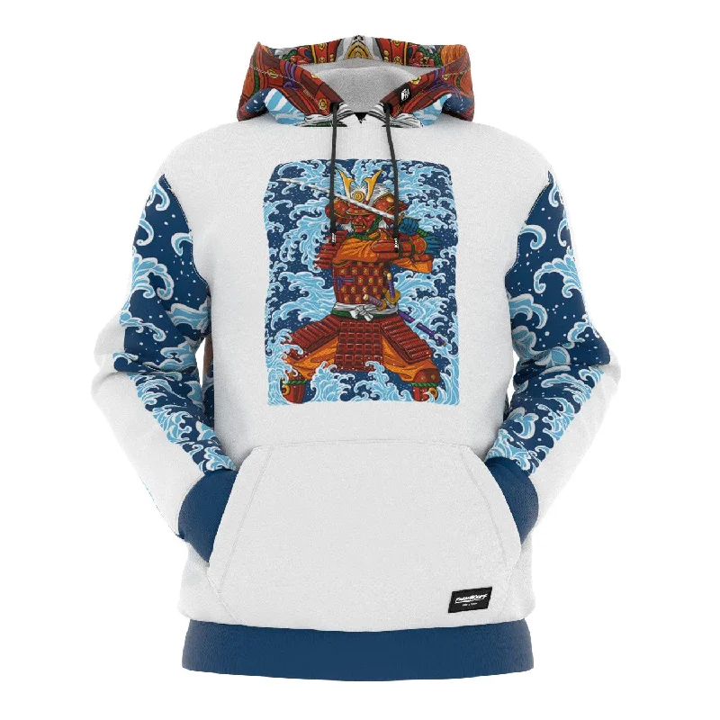 Luxury And Elegant Samurai Wave Hoodie