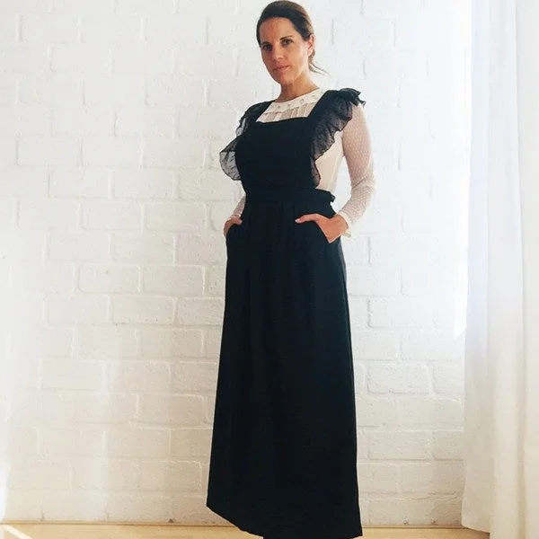 Romantic And Fresh You Made My Day 19th of January Ruffles Overall Dress and Skirt