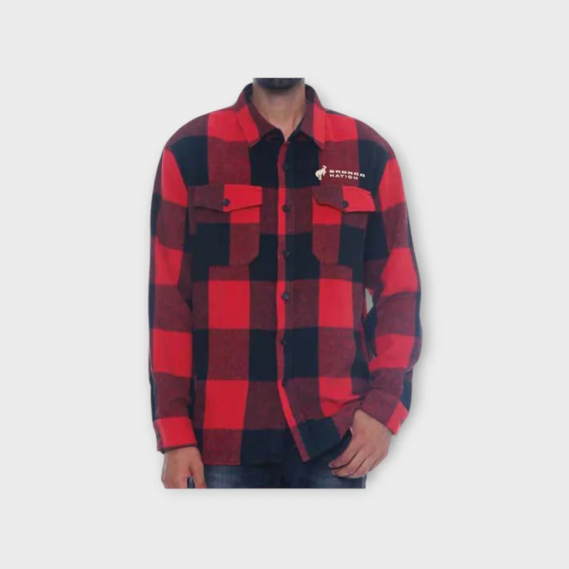 Outdoor Trend Bronco Nation - Heavyweight Flannel