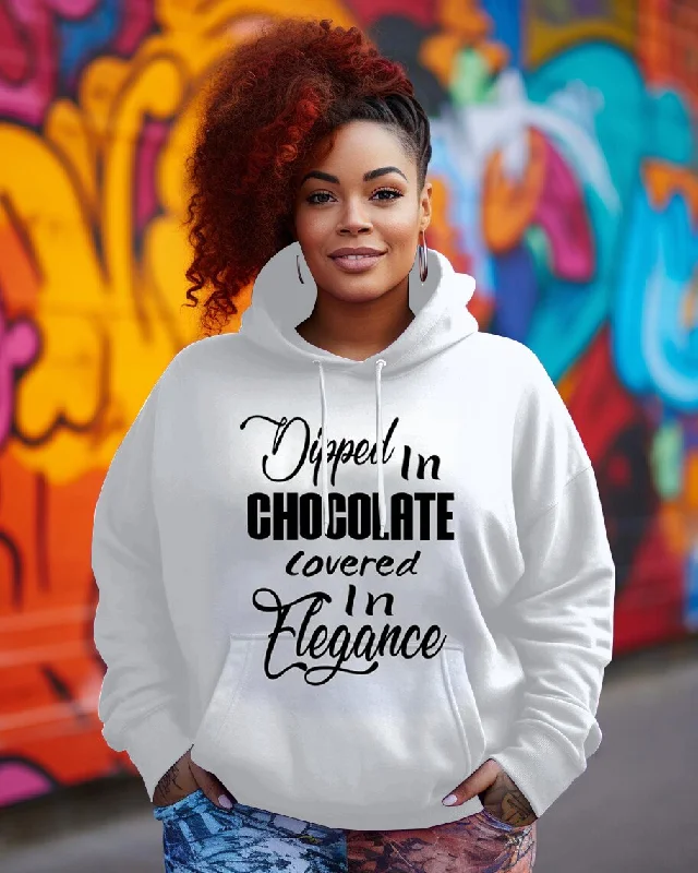 Versatile Items Dipped In Chocolate Long-sleeved Hoodie