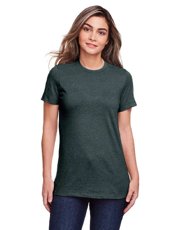 High-end Fabrics Gildan Ladies Softstyle CVC T-Shirt | Steel Blue