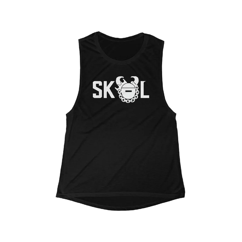 Elegant And Noble Women's Flowy Scoop Muscle Tank - The Original