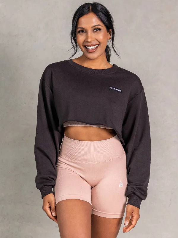 New Autumn And Winter Styles NRG Sweater - Faded Black