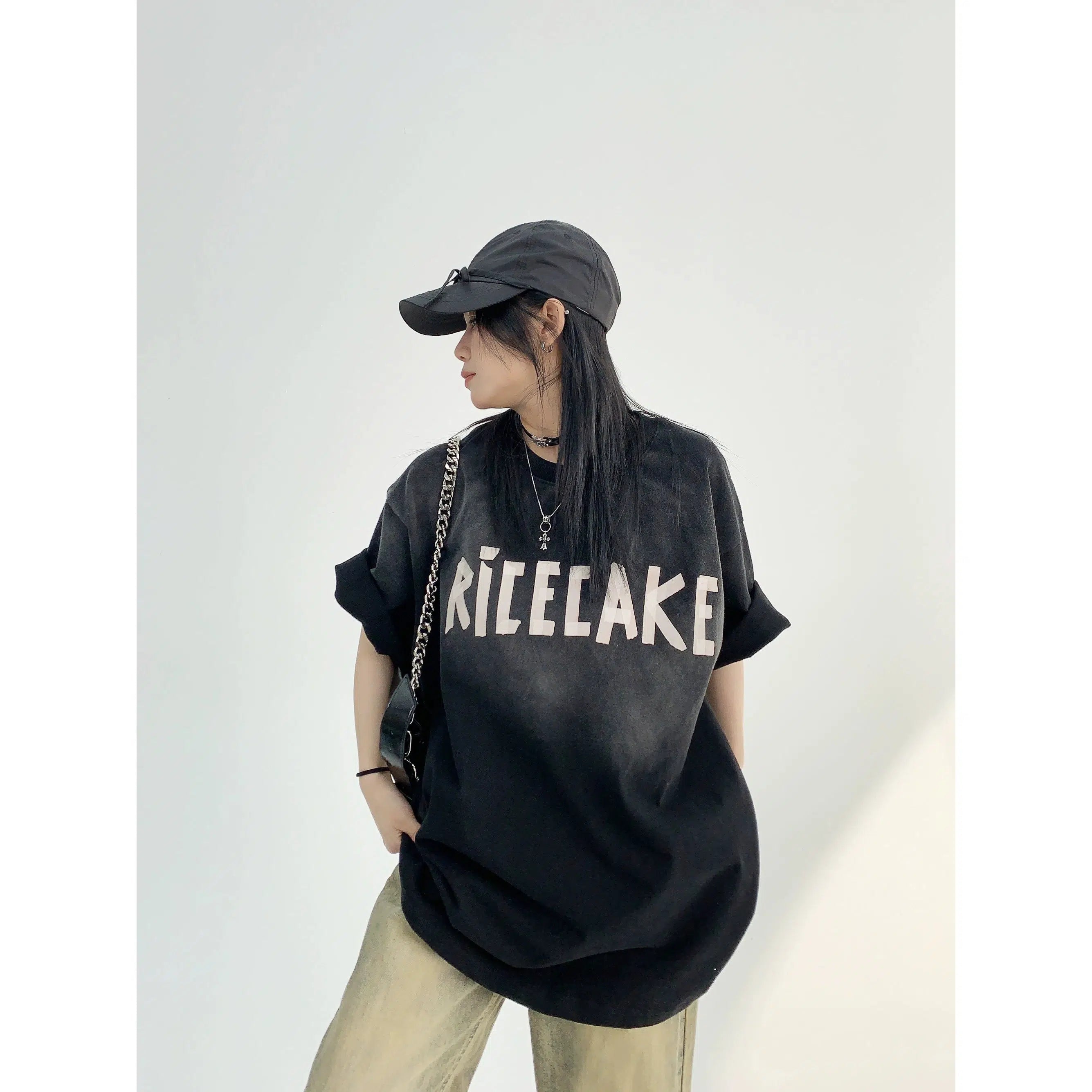 Oversized Letter Graphic T-shirt