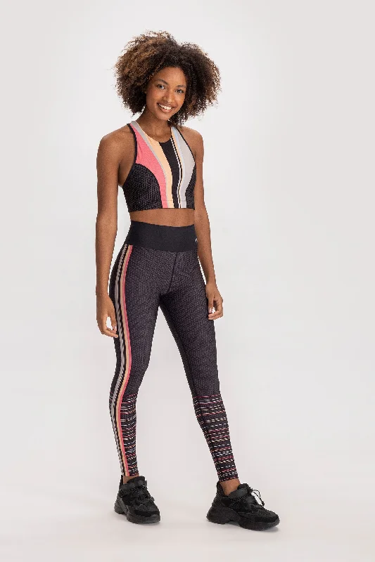 Short Design Neo Strippy Legging