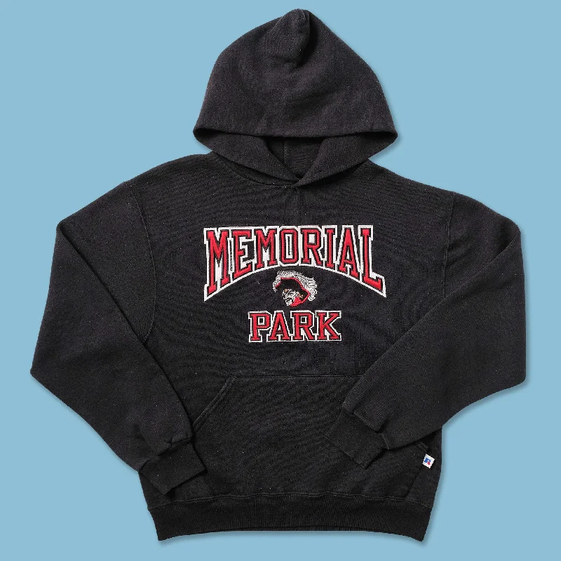 Casual And Versatile Vintage Russell Athletic Memorial Park Hoody Small