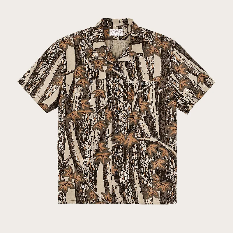 Comfortable Design RUSTIC SHORT SLEEVE CAMP SHIRT