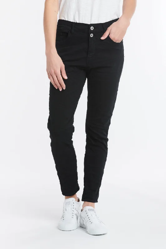 Beautiful Romance Emma Stretch Jean - Black