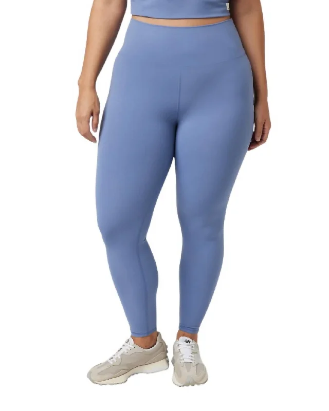 Exquisite Fabrics Women's All The Feels Leggings In Blue Quartz