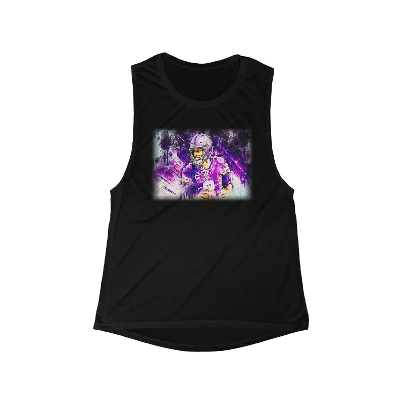 Outdoor Trend Women's Flowy Scoop Muscle Tank - Color Blast