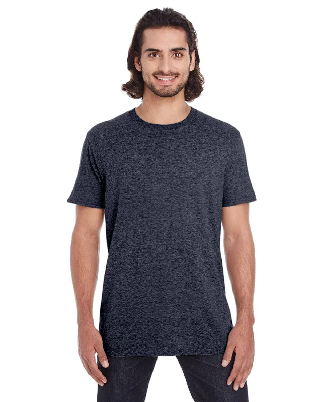 Carefree Style Anvil Fashion Fit T-Shirt | Heather Navy