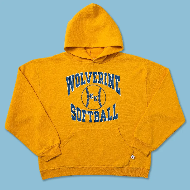 Sweet Girl Vintage Russell Athletic Wolverine Softball Hoody Small