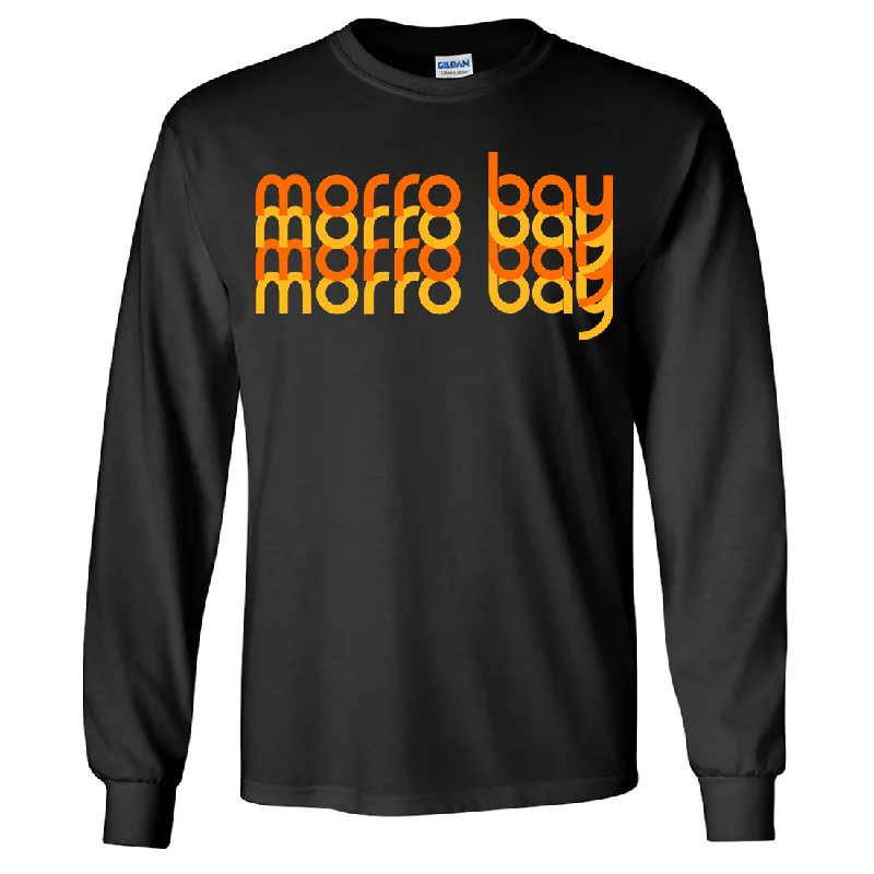 Versatile Items Morro Bay Sunset Stack Long Sleeve Shirt