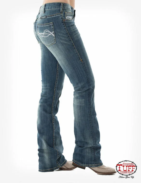 Casual And Comfortable Don't Fence Me In Jeans