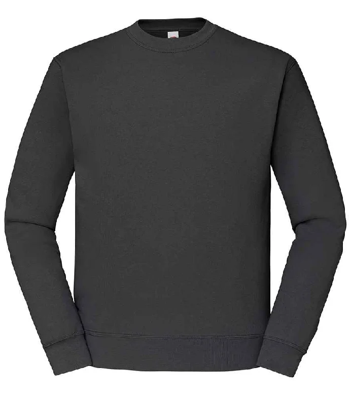 Fruit of the Loom Classic Drop Shoulder Sweatshirt | Light Graphite