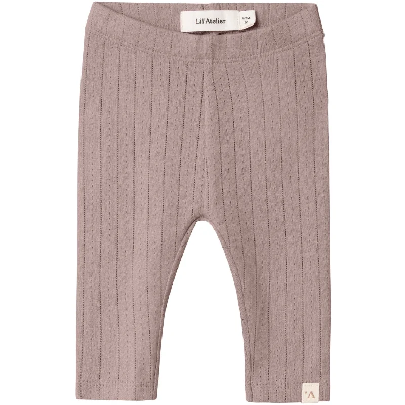Warm And Comfortable Lil'Atelier Fawn Rachel Nia Slim Leggings