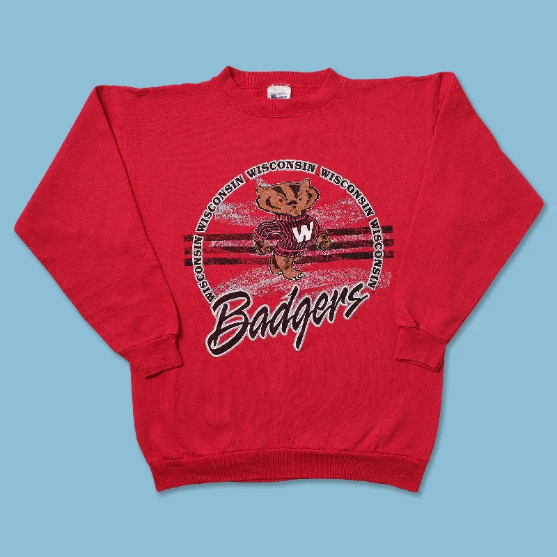 Comfortable Design Vintage Wisconsin Badgers Sweater Medium