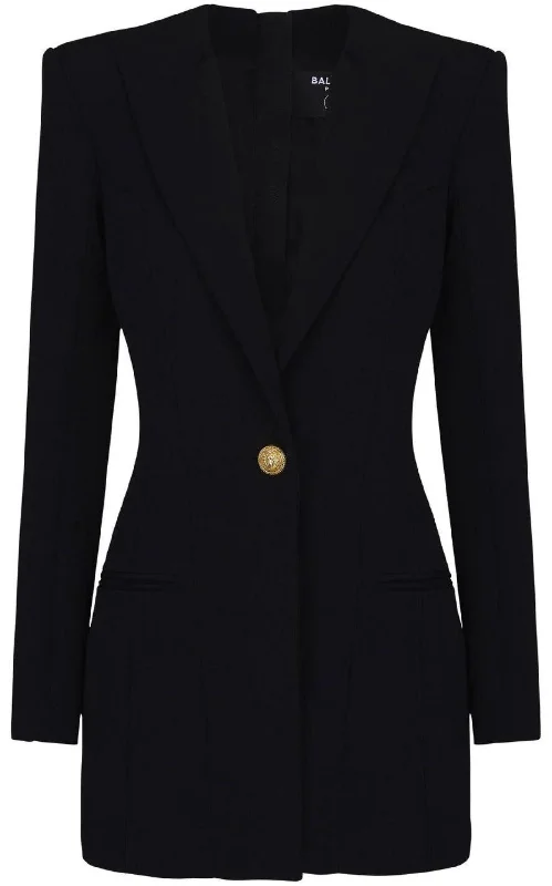 Single-breasted Blazer Dress