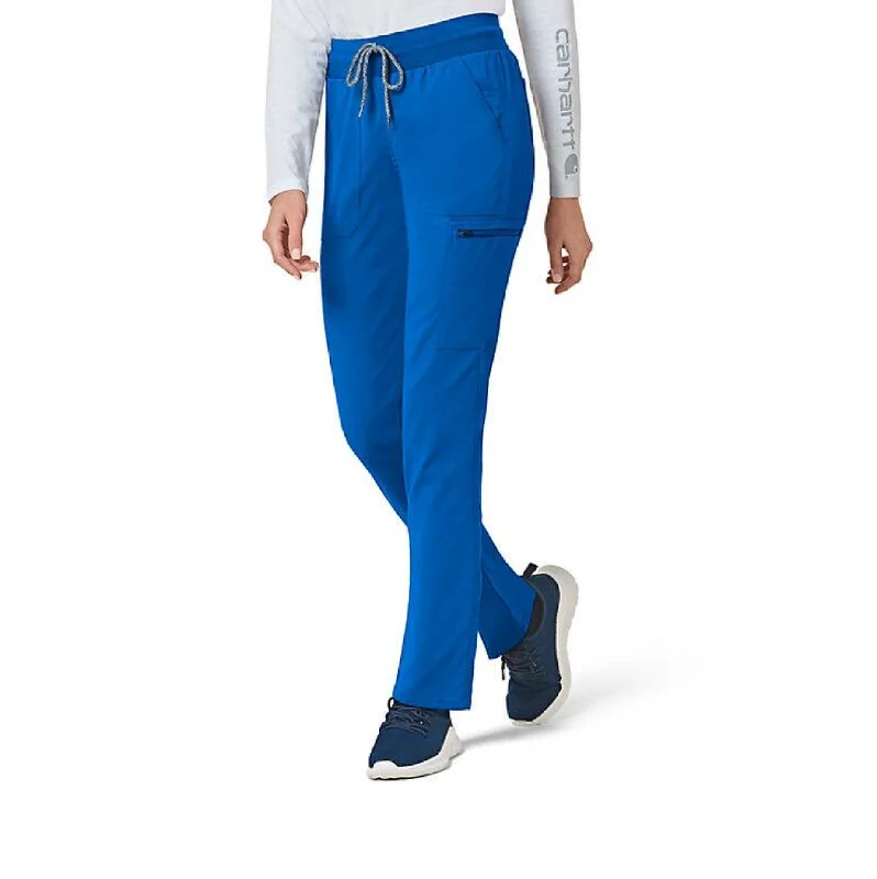 Unique Design Carhartt Women's Rugged Flex® Slim Leg Scrub Pant_Royal