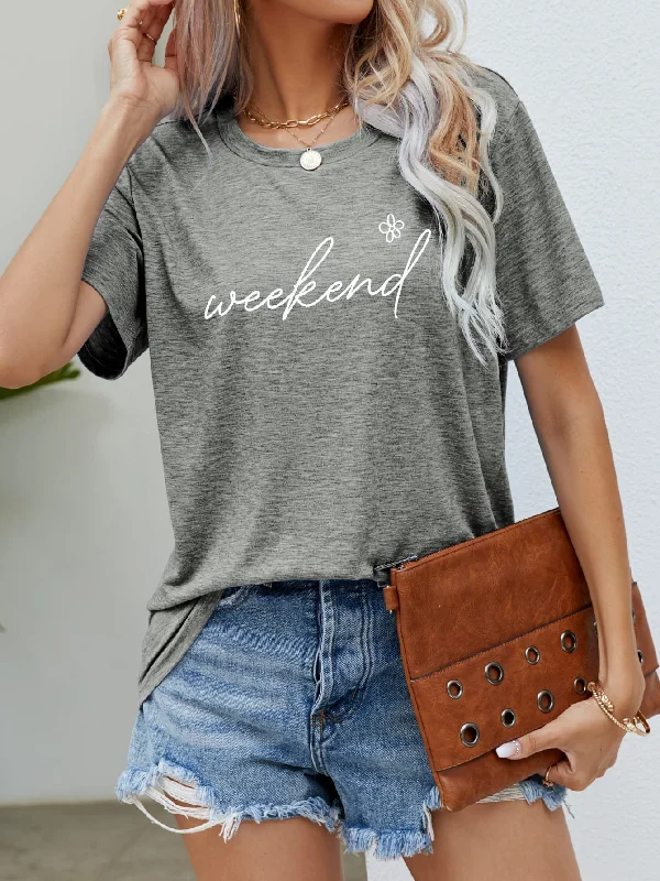 WEEKEND Short Sleeve Tee