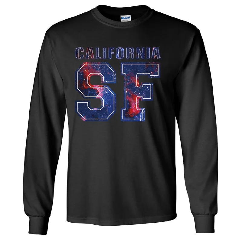 Light And Breathable California SF Nebula Long Sleeve Shirt