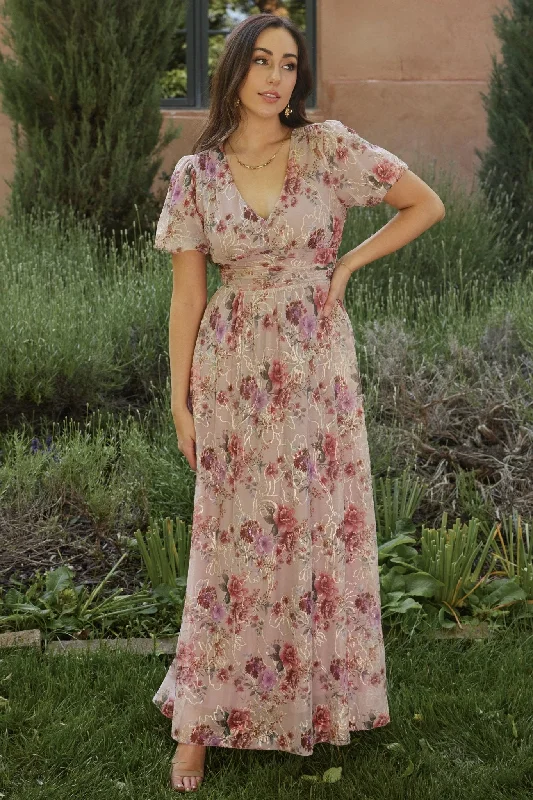 Ardley Maxi Dress | Orchid Floral