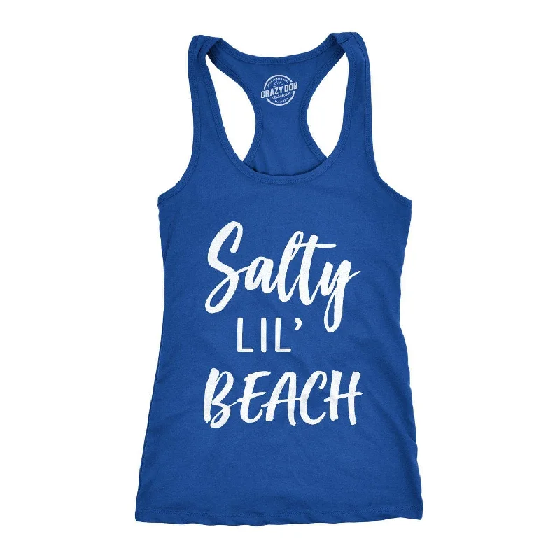 Knowledge And Elegance Salty Lil Beach Women's Tank Top