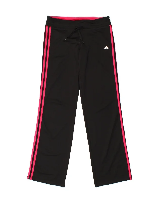 High-end Design ADIDAS Womens Climalite Tracksuit Trousers UK 12/14 Medium  Black