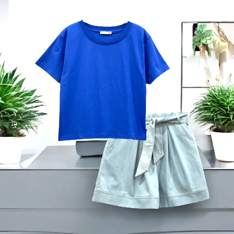 Dynamic Fashion Patch Women's Short Sleeve Cotton T-Shirt