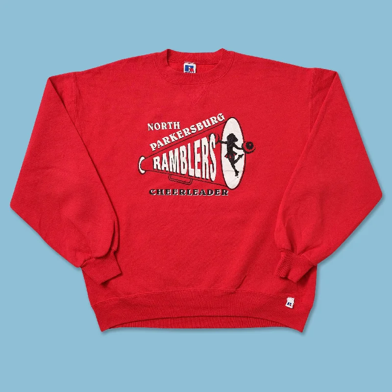 Comfortable And Casual Vintage Russell Athletic North Parkersburg Sweater Large