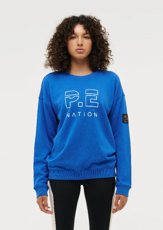 HEADS UP SWEAT IN ELECTRIC BLUE